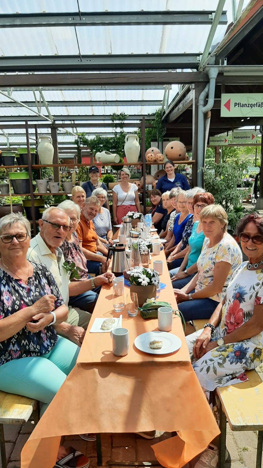 OGV besucht Pflanzen Pohl in Zifling